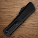 Microtech Auto Combat Troodon SE Gen III Folding Knife 4" Premium Steel Blade Black Aluminum Handle