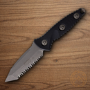 Microtech Socom Alpha Mini Fixed Knife 3.75" Bohler M390 Steel Blade Black G10 Handle