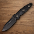 Microtech Socom Alpha Mini Fixed Knife 3.75" DLC Premium Steel Blade Carbon Fiber Handle