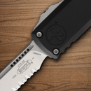 Microtech Auto UTX-85 S/E Gen IV Folding Knife 3" Bohler M390MK Steel Blade Black Aluminum Handle