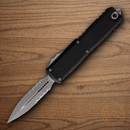 Microtech Auto UTX-85 Folding Knife 3.13" Bohler M390MK Steel Blade Black Aluminum Handle