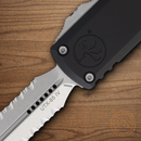 Microtech Auto UTX-85 Folding Knife 3.13" Bohler M390MK Steel Blade Black Aluminum Handle