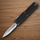 Microtech Auto UTX-85 Folding Knife 3.13" Bohler M390MK Steel Blade Black Aluminum Handle
