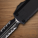 Microtech Auto UTX-85 Folding Knife 3.13" Bohler M390MK Steel Blade Black Aluminum Handle