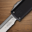Microtech Auto UTX-85 TE Gen IV Folding Knife 3" Bohler M390MK Steel Blade Black Aluminum Handle