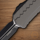 Microtech Auto Cypher II Folding Knife 3.5" M390 Steel Blade Natural Handle