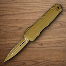Microtech Auto Luminary Folding Knife 3.5" Bohler M390MK Steel Blade Aluminum Handle
