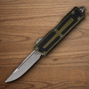 Microtech Auto Scarab II 3.9" Bohler M390MK Steel Blade OD Green/Black Aluminum Handle
