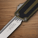 Microtech Auto Scarab II 3.9" Bohler M390MK Steel Blade OD Green/Black Aluminum Handle
