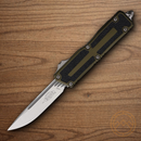 Microtech Auto Scarab II 3.9" Bohler M390MK Steel Blade OD Green/Black Aluminum Handle