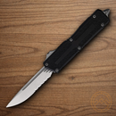 Microtech Auto Scarab II 3.9" Bohler M390MK Steel Blade Black Aluminum Handle