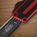 Auto Scarab II Folding Knife 3.9" Bohler M390MK Steel Blade Red/Black Aluminum Handle