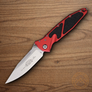 Microtech Socom Elite Folding Knife 4" Premium Steel Blade Red/Black Aluminum Handle