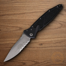 Microtech Socom Elite Folding Knife 4" Premium Steel Blade Black Aluminum Handle