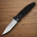Microtech Socom Elite Folding Knife 4" Premium Steel Blade Black Aluminum Handle