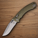 Microtech Amphibian Folding Knife 4" Bohler M390MK Steel Blade OD Green G10 Handle