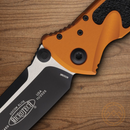 Microtech Socom Elite Folding Knife 4" Premium Steel Blade Tangerine/Black Aluminum Handle
