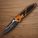 Microtech Socom Elite Folding Knife 4" Premium Steel Blade Tangerine/Black Aluminum Handle