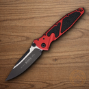 Microtech Socom Elite Folding Knife 4" Premium Steel Blade Red/Black Aluminum Handle