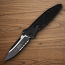 Microtech Socom Elite Folding Knife 4" Premium Steel Blade Black Aluminum Handle