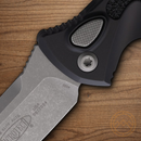 Microtech Auto Socom Elite Folding Knife 4" Premium Steel Blade Black Aluminum Handle