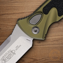 Microtech Auto Socom Elite Folding Knife 4" Premium Steel Blade OD Green/Black Aluminum Handle