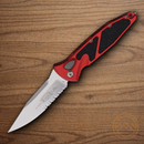 Microtech Auto Socom Elite Folding Knife 4" Premium Steel Blade Red/Black Aluminum Handle