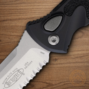 Microtech Auto Socom Elite Folding Knife 4" Premium Steel Blade Black Aluminum Handle