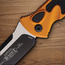 Microtech Auto Socom Elite Folding Knife 4" Premium Steel Blade Orange/Black Aluminum Handle