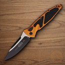 Microtech Auto Socom Elite Folding Knife 4" Premium Steel Blade Orange/Black Aluminum Handle