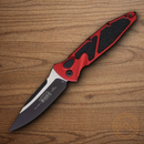 Microtech Auto Socom Elite Folding Knife 4" Premium Steel Blade Red/Black Aluminum Handle