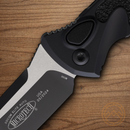 Microtech Auto Socom Elite Folding Knife 4" Premium Steel Blade Black Aluminum Handle