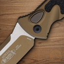 Microtech Auto Socom Elite Folding Knife 4" Premium Steel Blade Bronze/Black Aluminum Handle