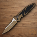 Microtech Auto Socom Elite Folding Knife 4" Premium Steel Blade Bronze/Black Aluminum Handle