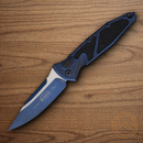 Microtech Auto Socom Elite Folding Knife 4" Premium Steel Blade Blue/Black Aluminum Handle