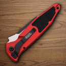 Microtech Auto Socom Elite Folding Knife 4" Premium Steel Blade Red/Black Aluminum Handle