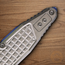 Microtech Socom Folding Knife 4" Bohler M390MK Steel Blade Stonewash Aluminum Handle