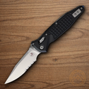 Microtech Socom Folding Knife 4" Bohler M390MK Steel Blade Black Aluminum Handle