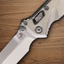 Microtech Socom Folding Knife 4" Bohler M390MK Steel Blade Stonewash Titanium Handle