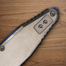 Microtech Socom Folding Knife 4" Bohler M390MK Steel Blade Stonewash Titanium Handle