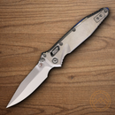 Microtech Socom Folding Knife 4" Bohler M390MK Steel Blade Stonewash Titanium Handle
