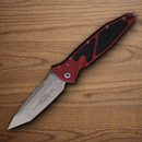 Microtech Socom Folding Knife 4" Premium Steel Blade Merlot/Black Aluminum Handle