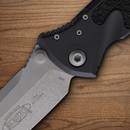 Microtech Socom Folding Knife 4" Premium Steel Blade Black Aluminum Handle