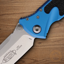 Microtech Socom Elite Folding Knife 4" Premium Steel Blade Blue/Black Aluminum Handle