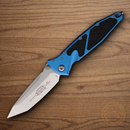 Microtech Socom Elite Folding Knife 4" Premium Steel Blade Blue/Black Aluminum Handle
