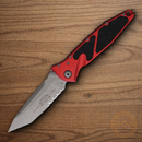 Microtech Socom Elite Folding Knife 4" Premium Steel Blade Red/Black Aluminum Handle