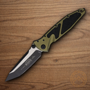 Microtech Socom Elite Folding Knife 4" Premium Steel Blade OD Green/Black Aluminum Handle