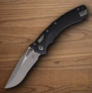 Microtech Amphibian Folding Knife 4" Bohler M390MK Steel Blade Black G10 Handle