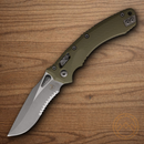 Microtech Amphibian Folding Knife 4" Bohler M390MK Steel Blade OD Green G10 Handle