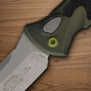 Microtech Auto Socom Elite Folding Knife 4" Premium Steel Blade Green/Black Aluminum Handle